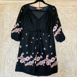 Juicy Couture Long Sleeve Floral Dress
